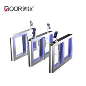 China Swing Barrier Gates Turnstile For Museum With Face Recognition And Managment System on sale