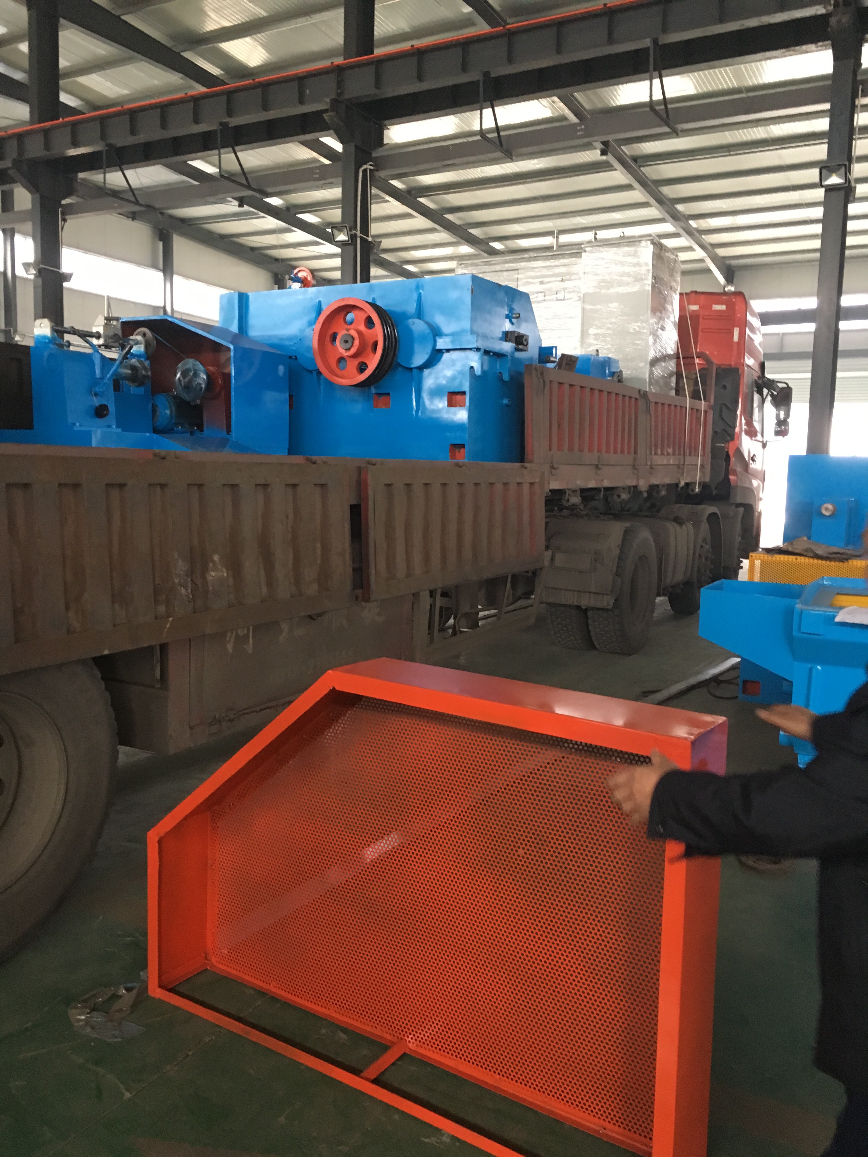 17D Intermediate Copper Wire Drawing Machine With Double Spooler