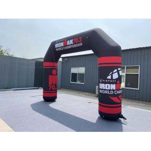 Classic Inflatable Finish Arch Custom Printing Finish Line Blow Up Arch