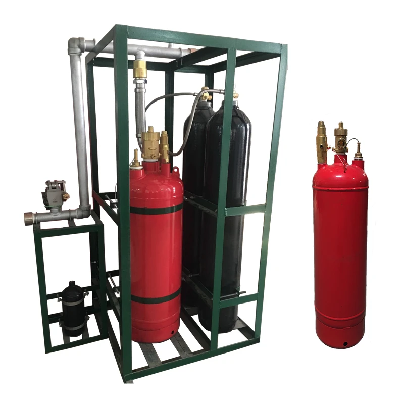 ≤10s Discharge Time FM200 Piston Flow System for Plywood Outer Box Bubble Bag Paper