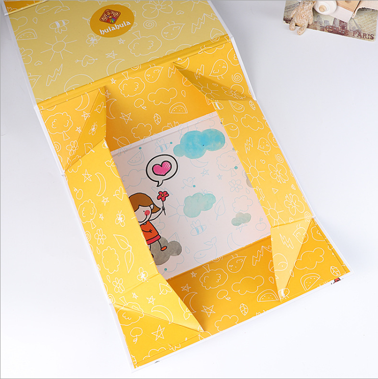 OEM-Customized Logo Printing Wholesale Folding Children Paper Toy Packaging Box Toy Gift Box
