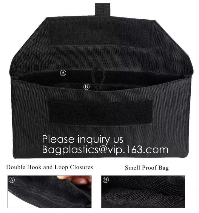 Custom Activated Carbon Lined Odor Smell Proof Bag With Lock,Smellproof Bag Zipper For Smoking Accessory, bagease