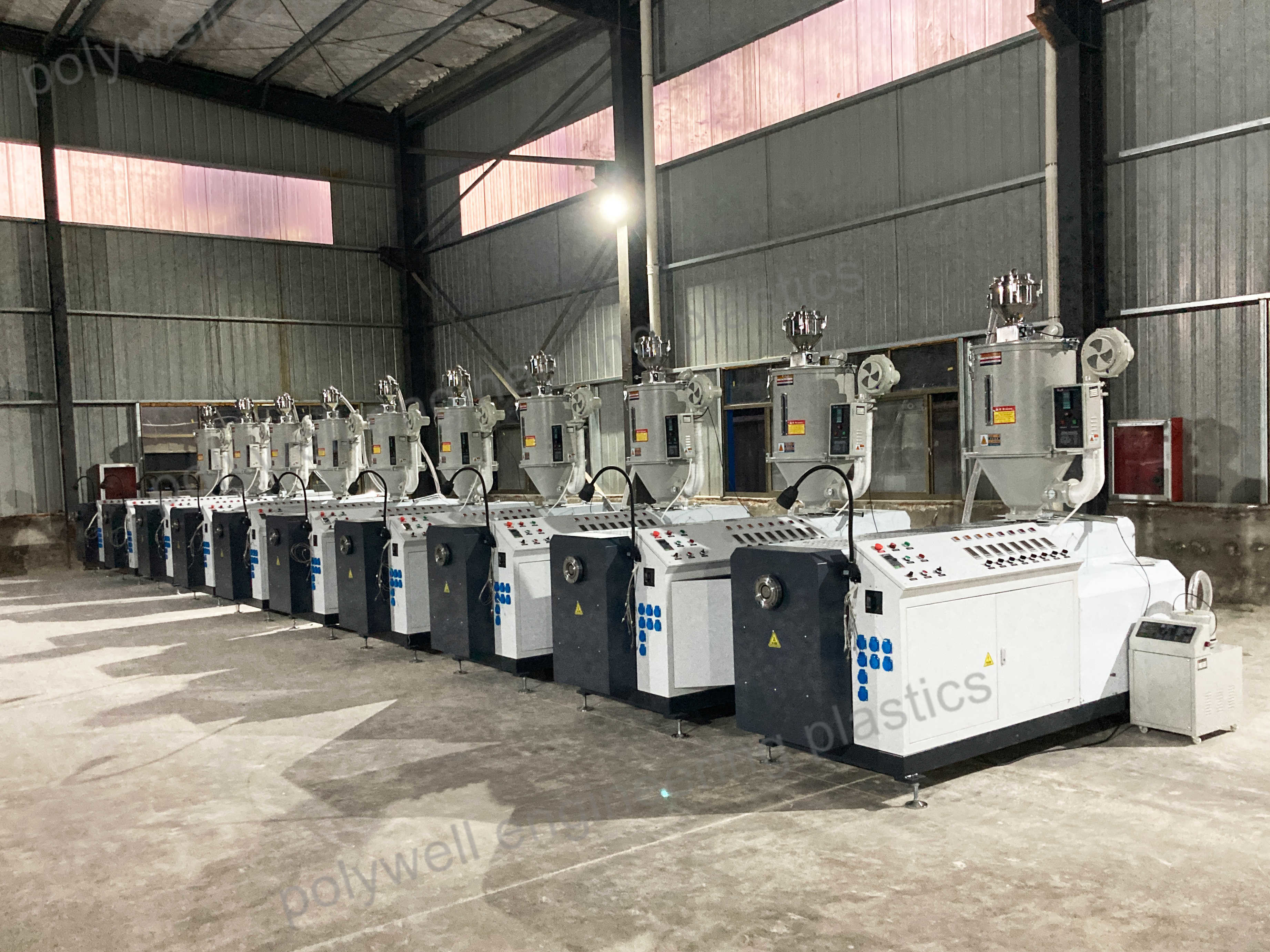 High Speed Extruding PA6/66 Pipe Polyamide Extrusion Line Plastic Profile Extruding Machinery