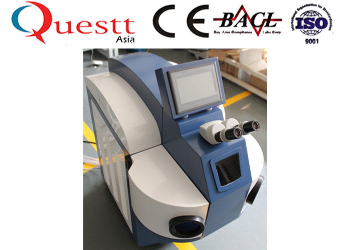 Silver Laser Soldering Equipment 300 Watts , YAG Laser Electron Beam Welding Machine
