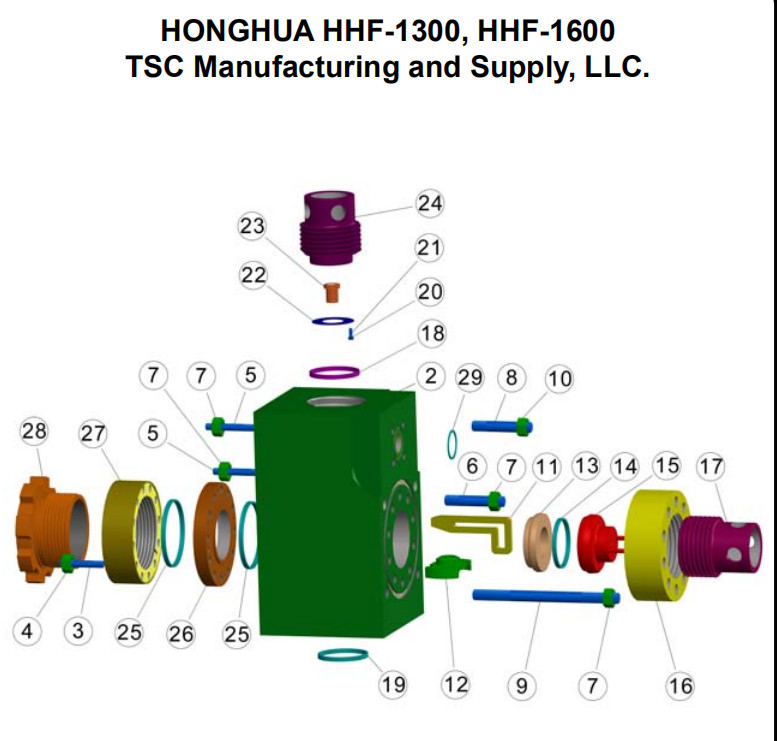 Weatherford E-1600 mud pump Liner, Weatherford E-2200 mud pump liner, Weatherford MP-16 mud pump, M-13 mud pump
