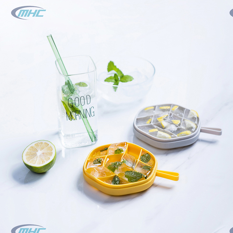 Food Grade Silicone Ice Mold Sustainable Diamond Shape Silicone Ice Cube Trays