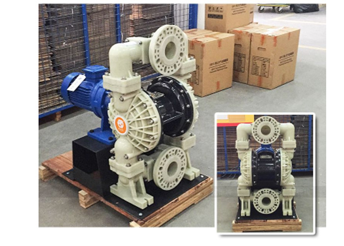 Metering Sewage DN80 Pneumatic Diaphragm Pumps 70m