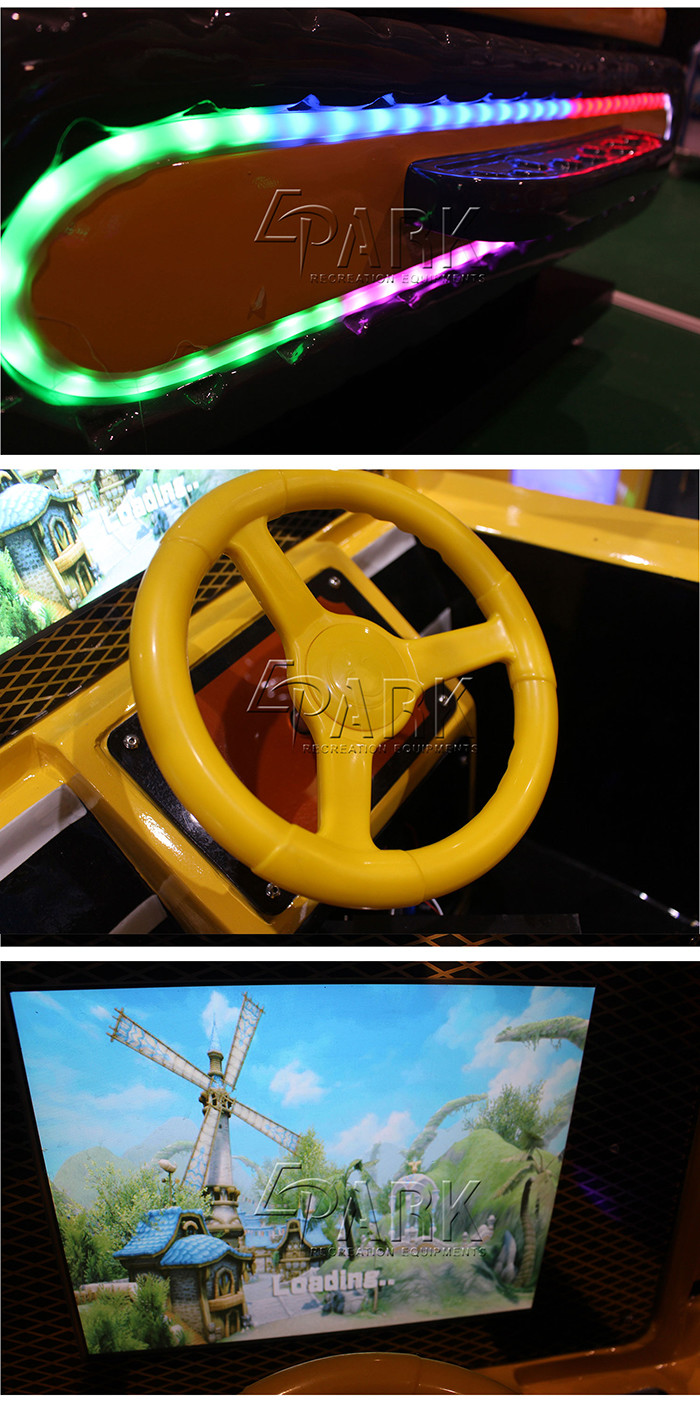 Child Coin Operated Engineering Simulator Game Machine For 1 Player