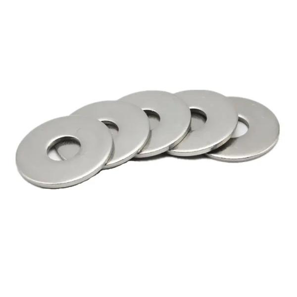 304 Stainless Steel Plain Washers M6 - M20 Large Flat Round Washer Heat