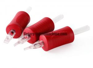  Silicone Material Red Clear Tattoo Tubes  , Disposable Cartridge Tattoo Tubes Manufactures