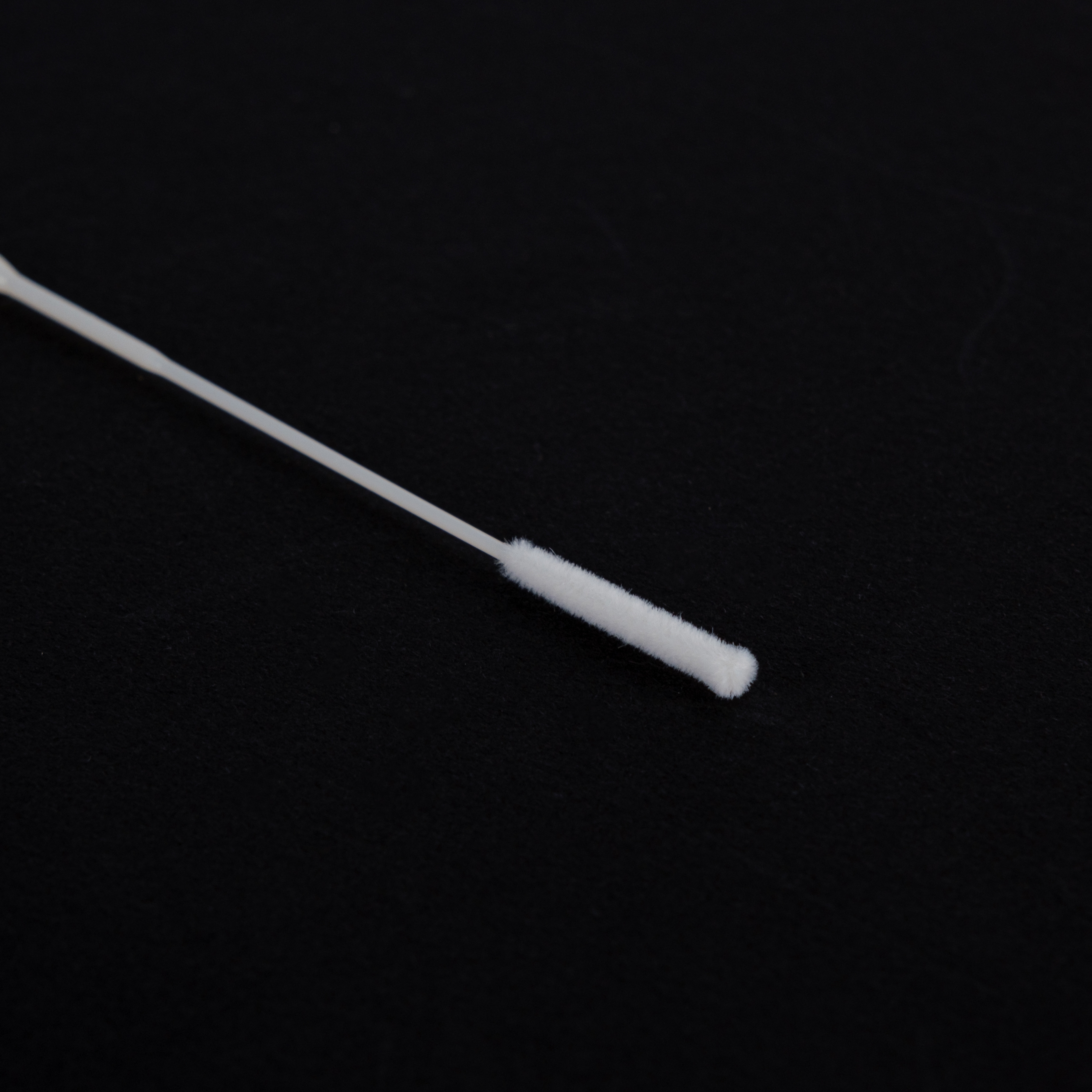 ABS Plastic Axis 1 Piece Virus Sampling Swab Nylon flour