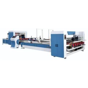Super Automatic Carton Box Folder Gluer Folding with Advanced Textiles Gluing