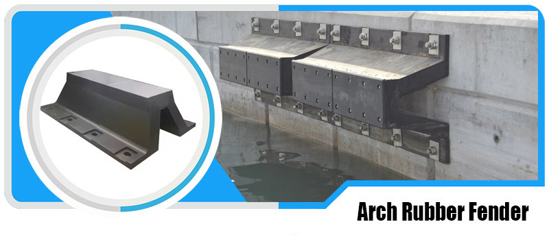 Corrosion Resistant Rubber Arch Fender 700h Fast Installation Reinforced Body Low Maintenance