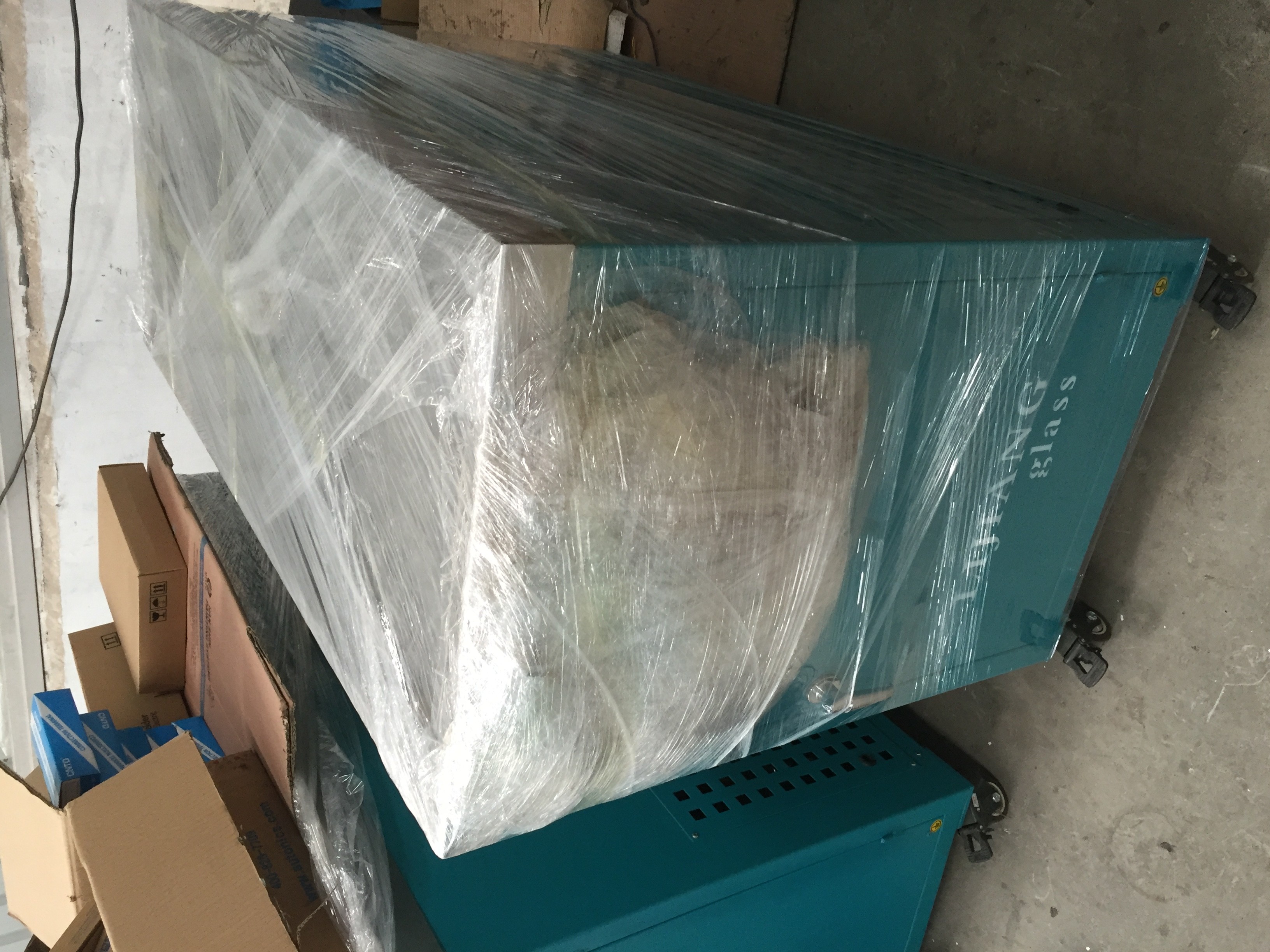 Freezer Insulating Glass machine -40ºC Sealant Pum