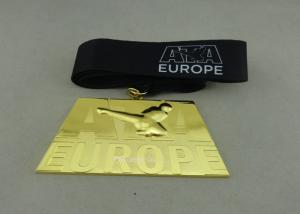  Customized Judo Taekwondo Jiu-jitsu Medal , Zinc Alloy Competitive 3D Sport Medal Manufactures