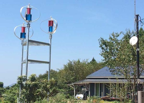 Household Power Supply Combined Solar And Wind Energy System 20 Years Design