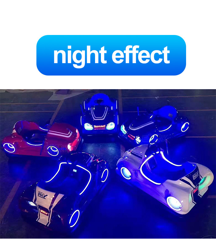 Multicolor Electric Operated Kids Bumper Car Amusement Park Rides