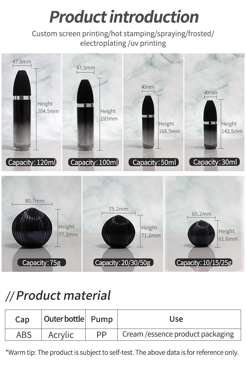 PET Cosmetic Lotion Bottle 30ml 50ml 100ml 120ml Custom Cosmetic Jars For Skincare Serum Packaging