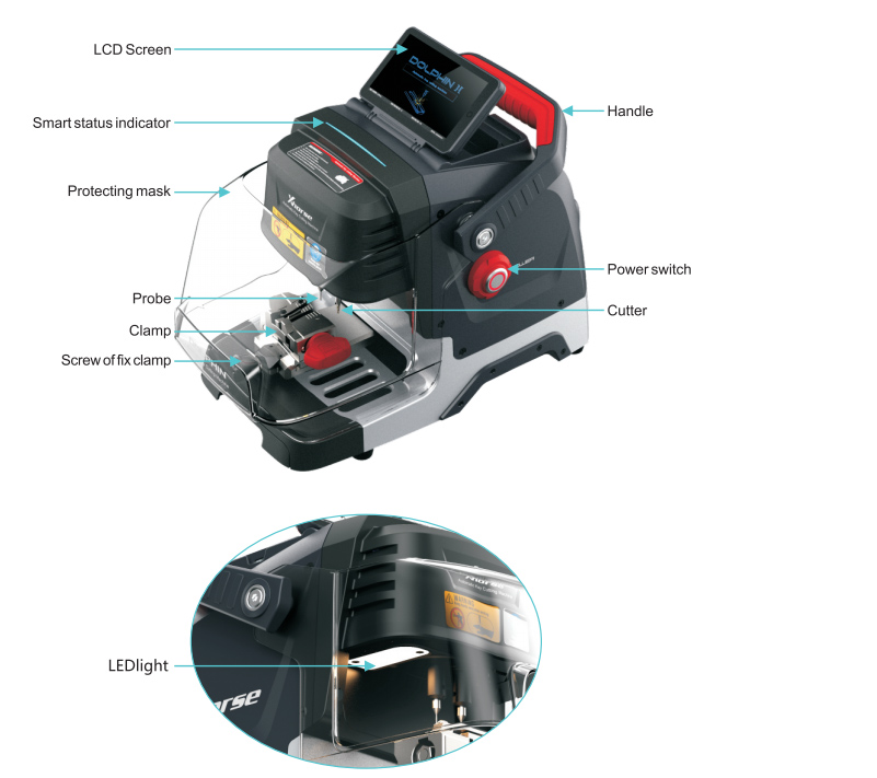 Xhorse Dolphin XP-005L Machine