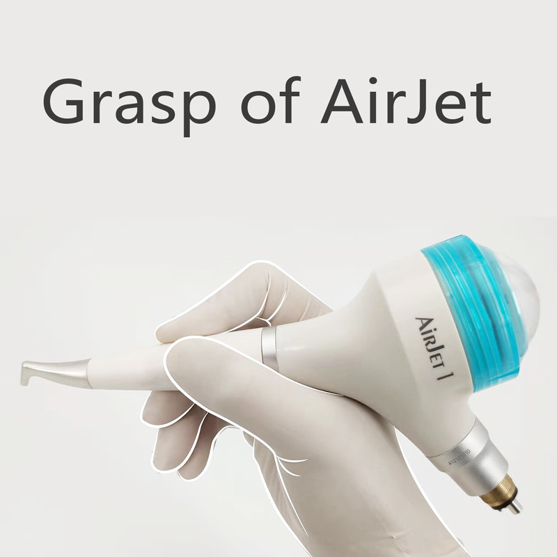 2 Hole 4 Hole Dental Air Prophy Jet Handpiece 360 Degree Rotating