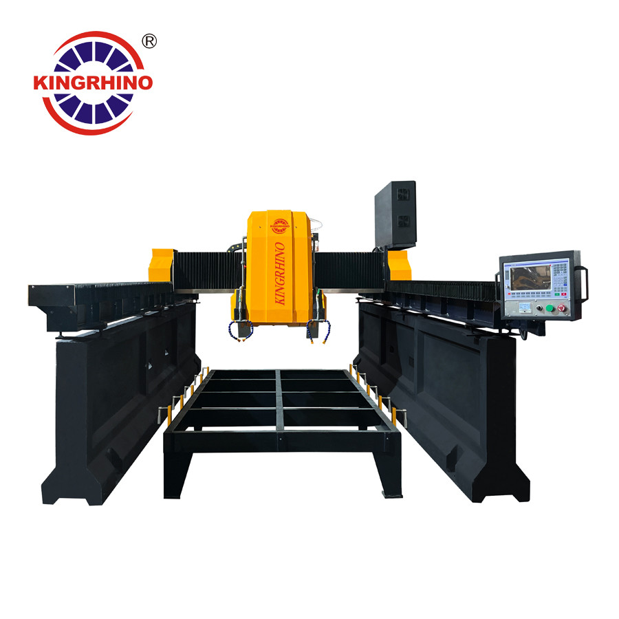 400-600mm Blade Diameter CNC Bridge Stone Cutter And Linear Profiling Machine