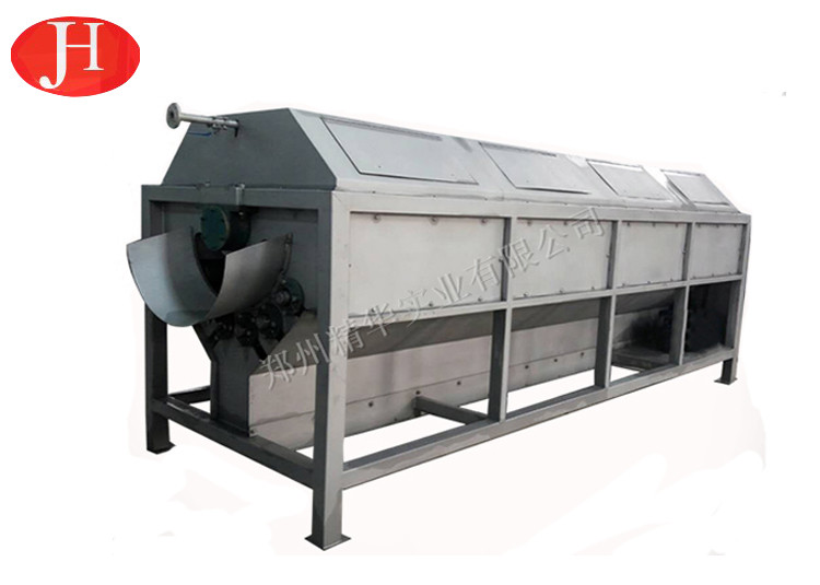 Stainless Steel Automatic Cassava Peeling Machine 4-5 t/h Capacity Customized
