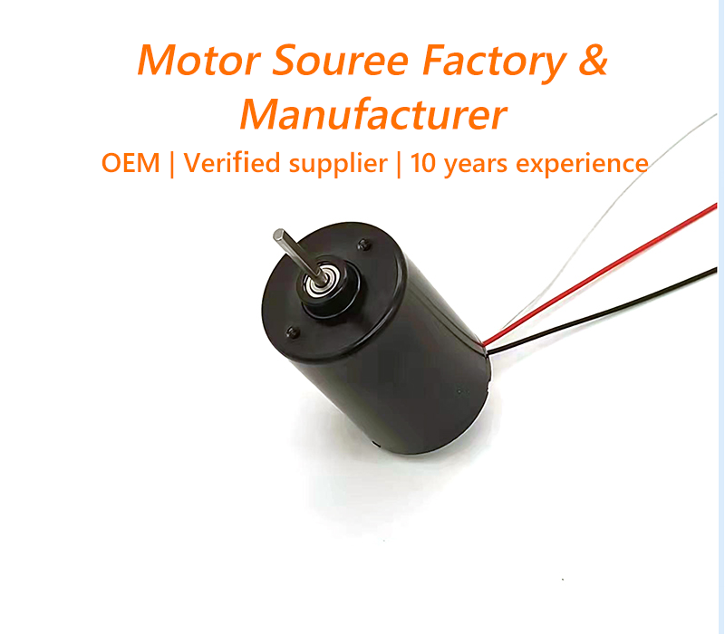 Faradyi Customized 36*57mm 12V 24V Mini Small Electric Brushless DC Motor For Robot Drone