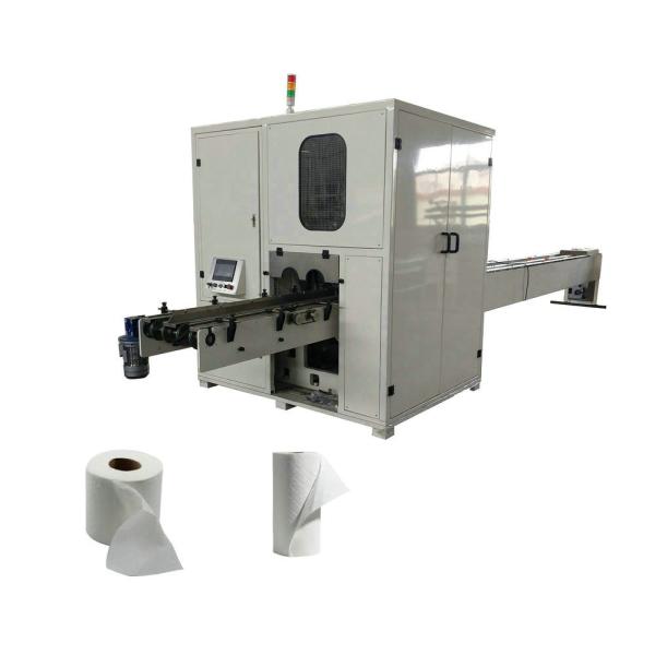 Efficiency Two Tracks Toilet Paper Kitchen Log Saw Towel Cutting Machine 150cuts
