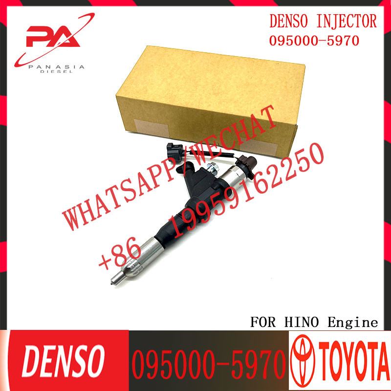 Common rail fuel injector 095000-5970 095000-5971 095000-5972 23670-E0360 for HINO 700 Series