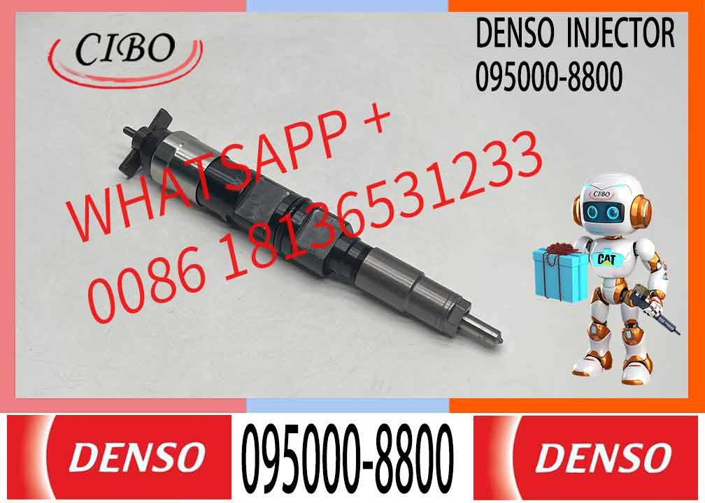 Construction Machinery Parts Common Rail Injector 095000-6490 095000-6491 095000-6492 095000-8800 RE529118 RE546781 RE524382