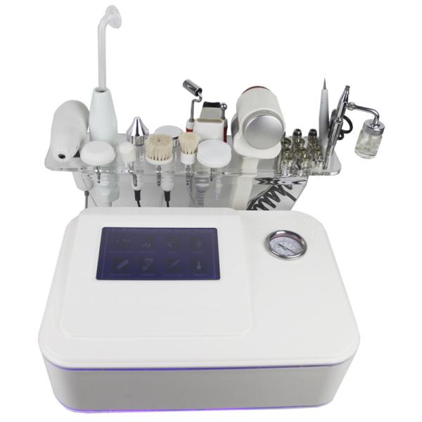 Galvanic High Frequency Facial Machine 8 In 1 Skin Tightening Cold Hammer Dark