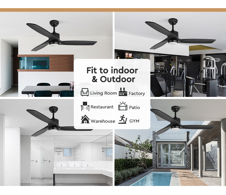 wood ceiling fan
