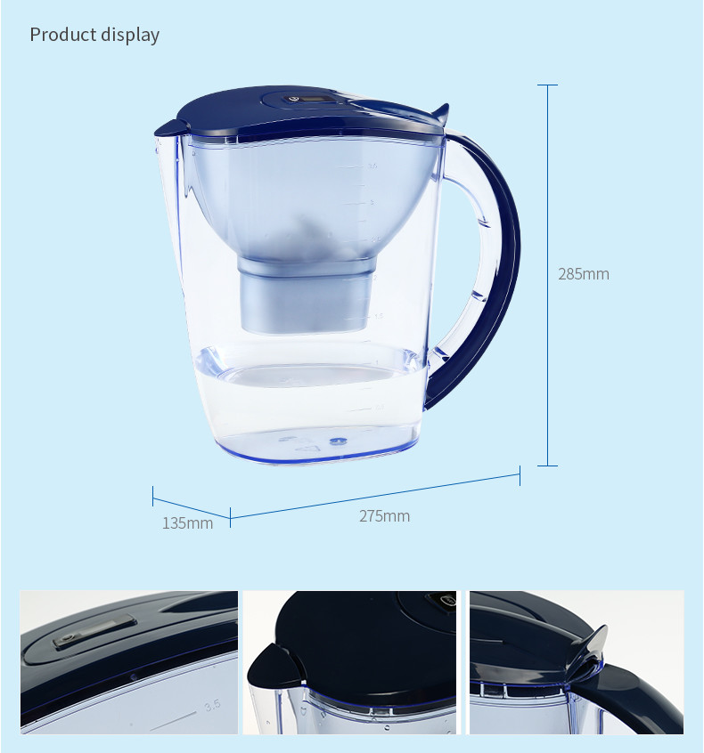 Healthy Drinking Brita Maxtra Water Filter Jug Anti-Oxidation For Home / Office Use