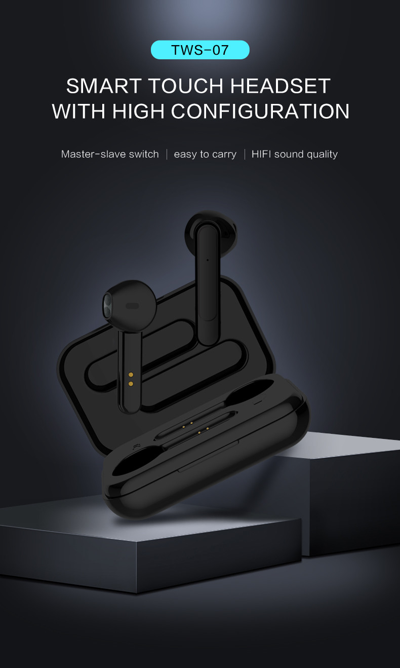 Noise Cancelling V4.1 EDR Wireless Bluetooth Earphone TWS Headset In Ear