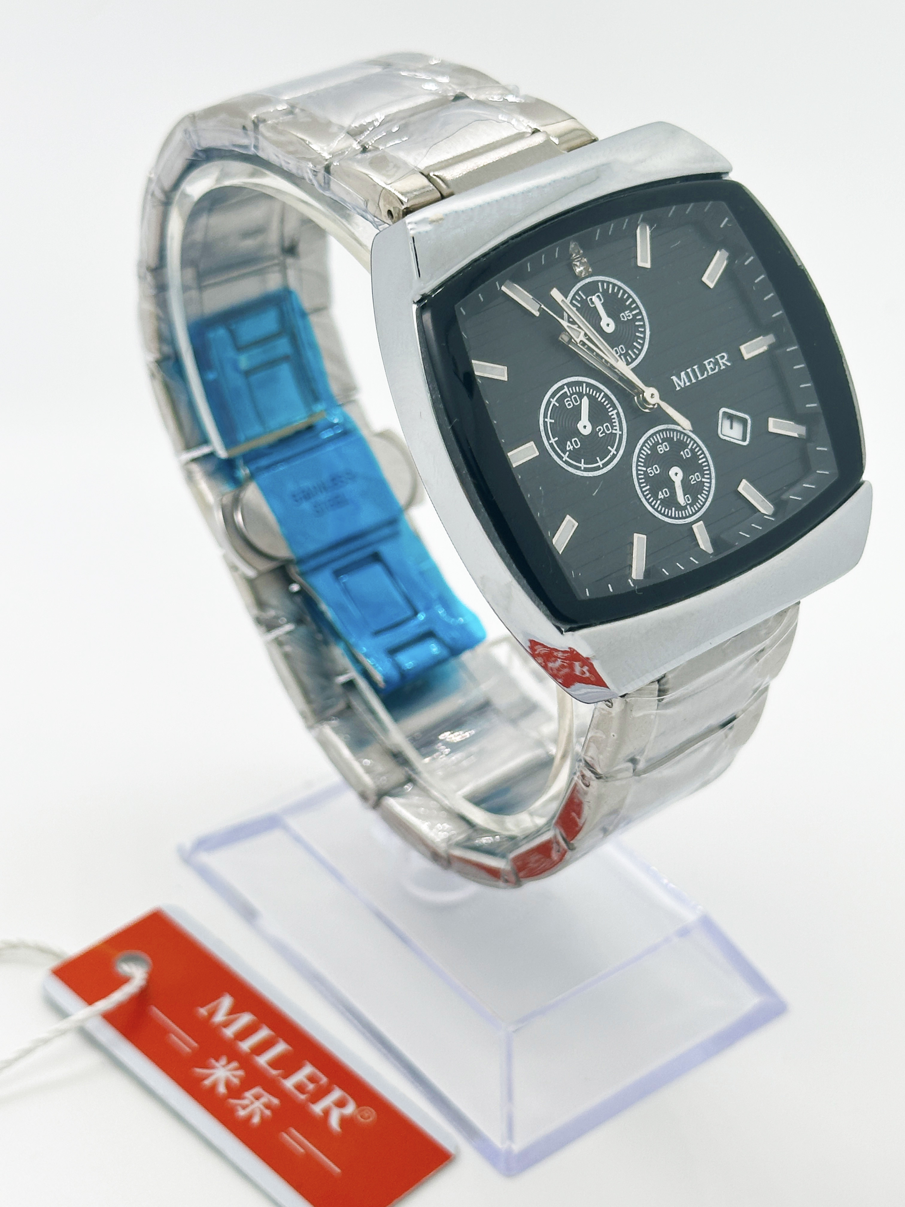 Stainless Steel Waterproof Brand Wristwatches Quartz for Men Luxury Fashion Business Watch Custom Logo