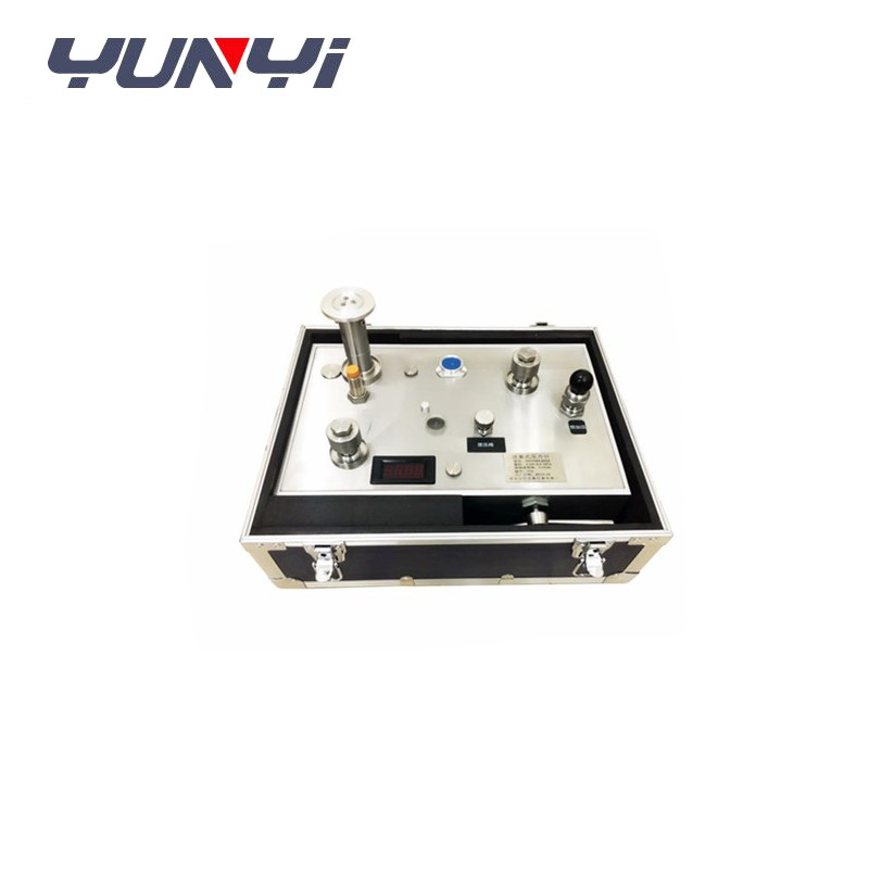 Pressure Gauge Calibrator Piston Water Dead Weight Tester
