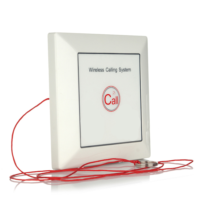 Hot sale cheap fashion easy operation nurse calling system display receiver and button with line