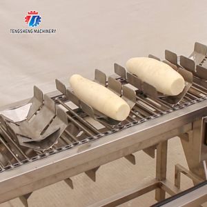 Automatic Vegetable Radish Corn Taro Cutting Half Machine