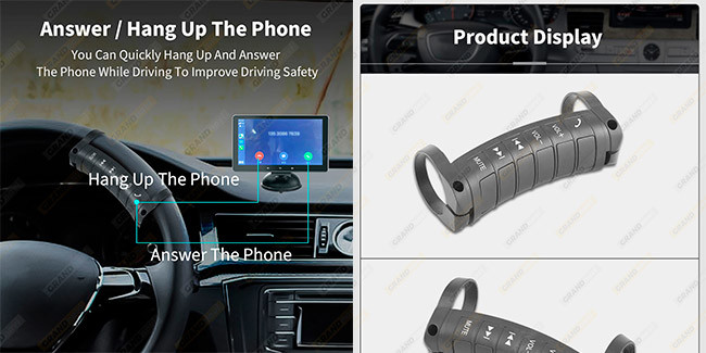 Control Volume Car Accessories PAD3 Universal Wireless Steering Wheel Buttons