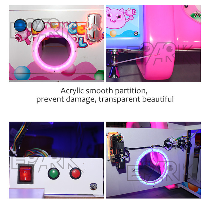 3 Player Virtual Pinball Game Machine Coin Operated 220V For Kids