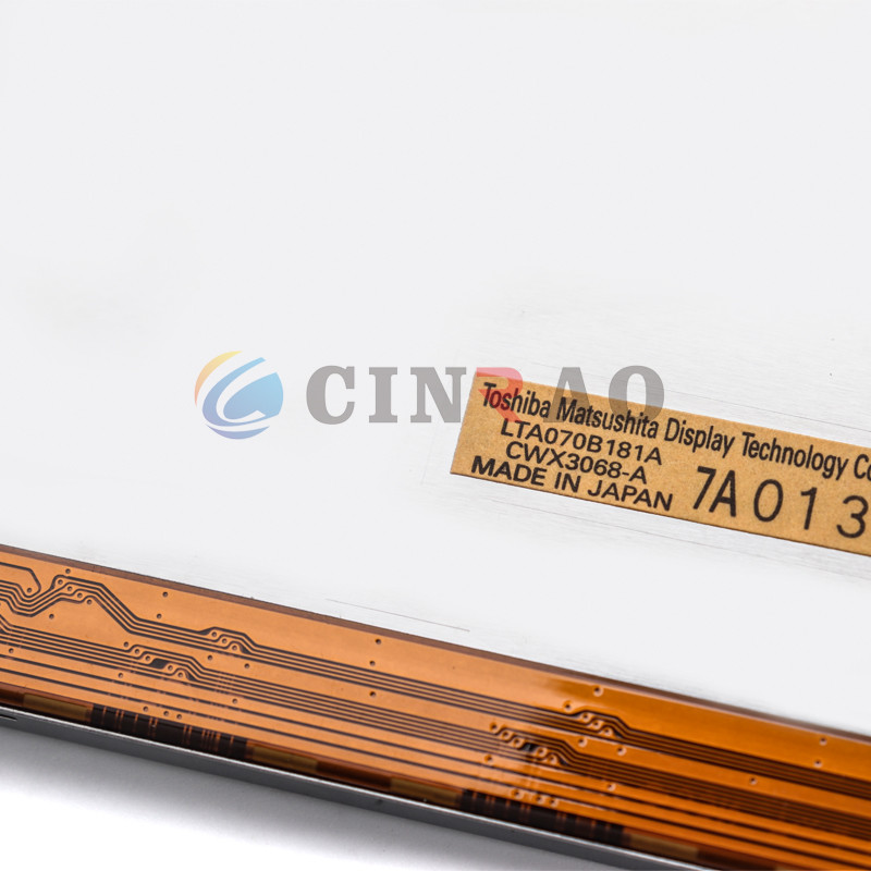 7.0 INCH TFT LCD Display Screen Toshiba LTA070B181A For Car Auto Parts Replacement