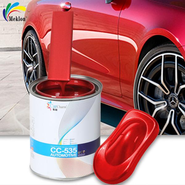 Quality Red Pearl Car Paint Basecoat Heatproof Multipurpose High Gloss for sale