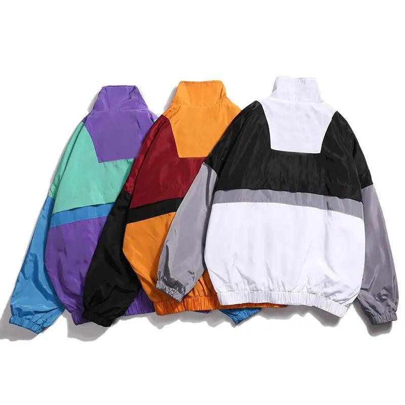 Latest Design Pullover Windbreaker or Retro Cheap Windbreaker Jackets