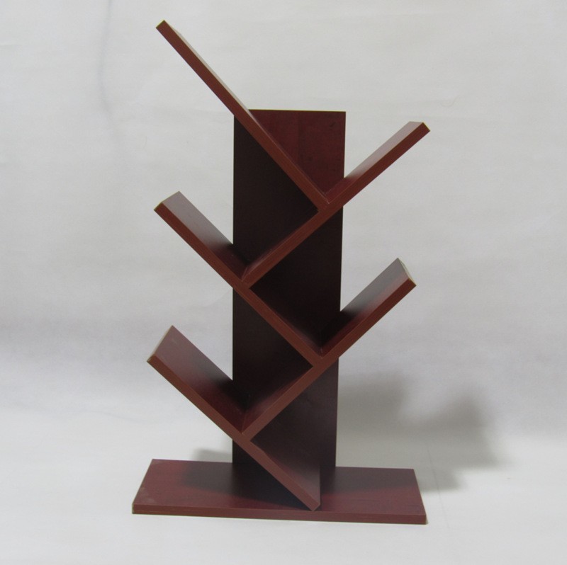 Factory price wooden melamine bookcase with open shelf