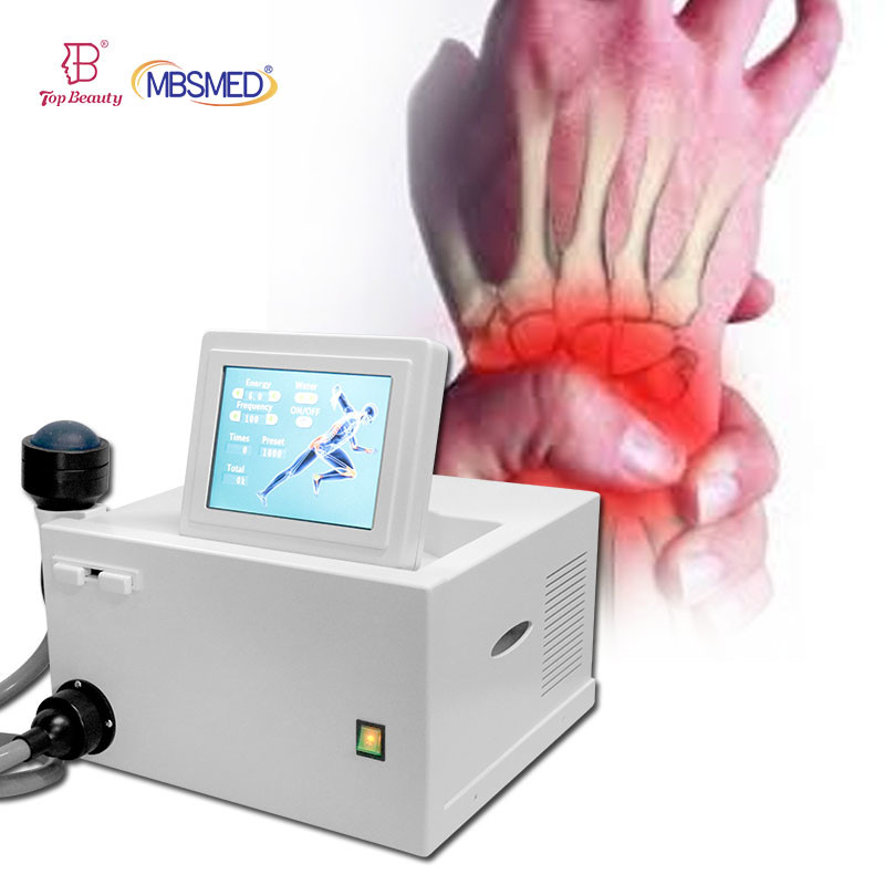 Portable Physiotherapy Pain Relief Machine Focused Shock Wave Therapy Machine