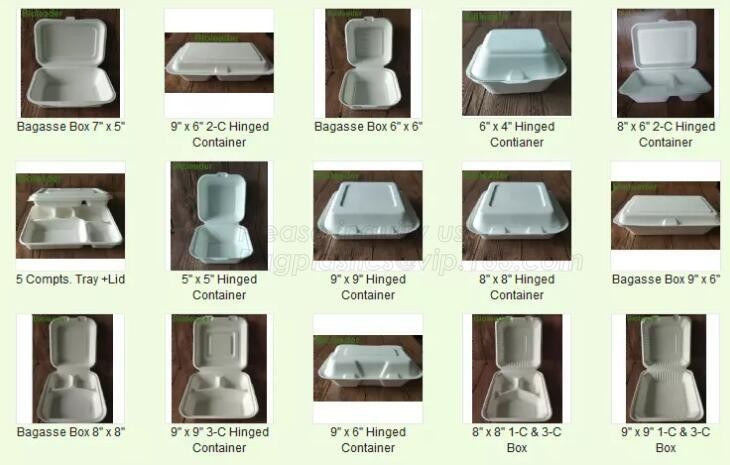 Meal Prep Containers Free Sample Bento Lunch Box Biodegradable Food Container Plastic Wheat Straw Lunch Box bagplastics