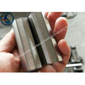 Filter Tube Wedge Wire Mesh Nozzle Element Stainless Steel Outer Diameter 25mm