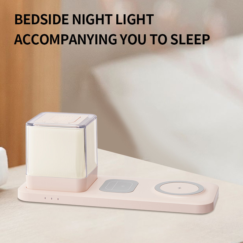 Wireless Charging LED Night Light 3000K - 4000K Aromatherapy Night Light