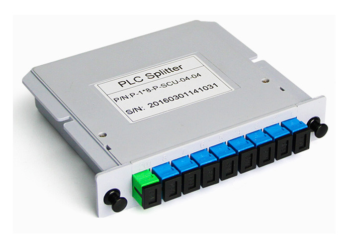FTTX G657A1 Fiber Optic PLC Splitter 1x8 1x16 1X32 Modular Design