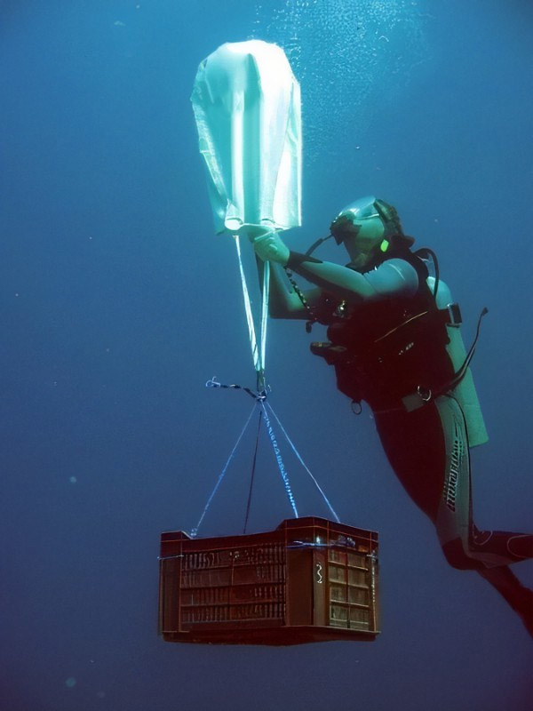Water Buoyancy Heavy Duty Inflatable Air Bags for Underwater Demolitions